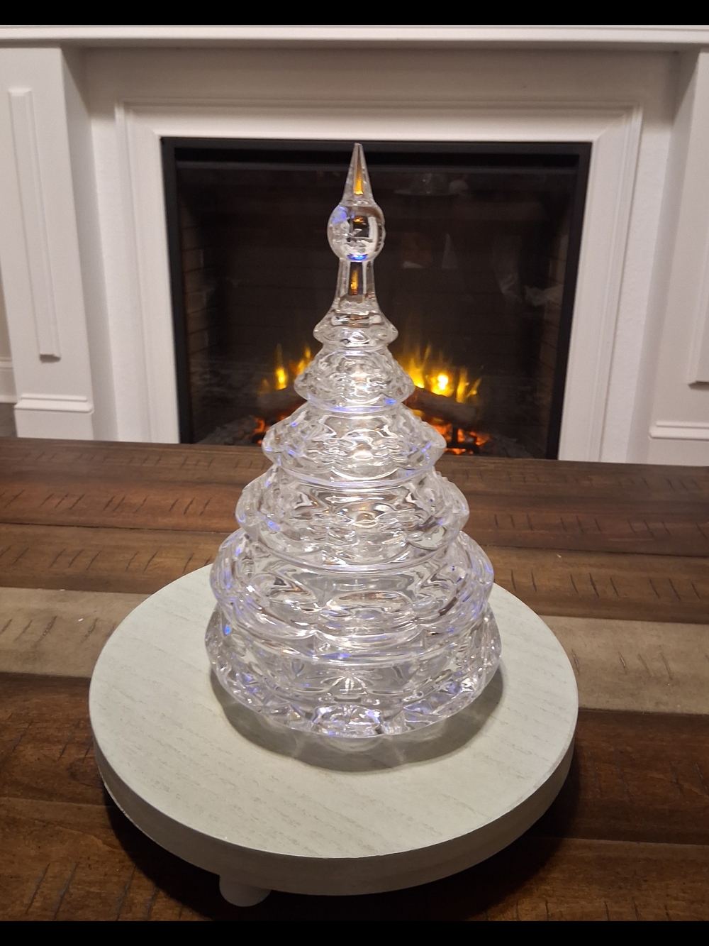 Vintage Crystal Christmas Tree